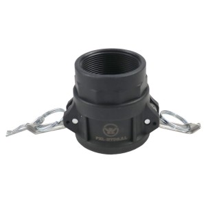 Szybkozłącze Camlock coupling gniazdo Typ D polipropylen PP 2" x 50mm PZL HYDRAL
