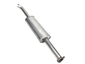 Tłumik TURBO 1676mm 9.8kg C-385 inox gięty wylot Waryński