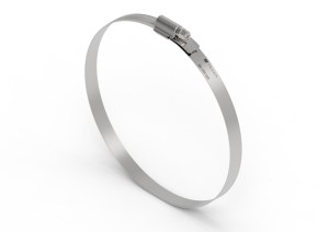 Opaska zaciskowa wzmocniona 80-100 ślimakowa (obejma W2 - stal nierdzewna) szerkość 12mm TEGER ( sprzedawane po 10 )