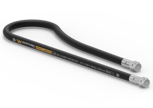 Przewód hydrauliczny gładki z uszczelnieniem - ( płasko kulisty) gwint M22x1.5 proste L-5800mm DN12-1SN Przyczepa stary typ (AA-13-5800; P11P11) 16MPa Waryński