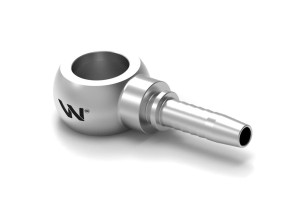 Zakucie hydrauliczne oczkowe RNR DN06 1/4" PREMIUM Waryński ( sprzedawane po 10 )
